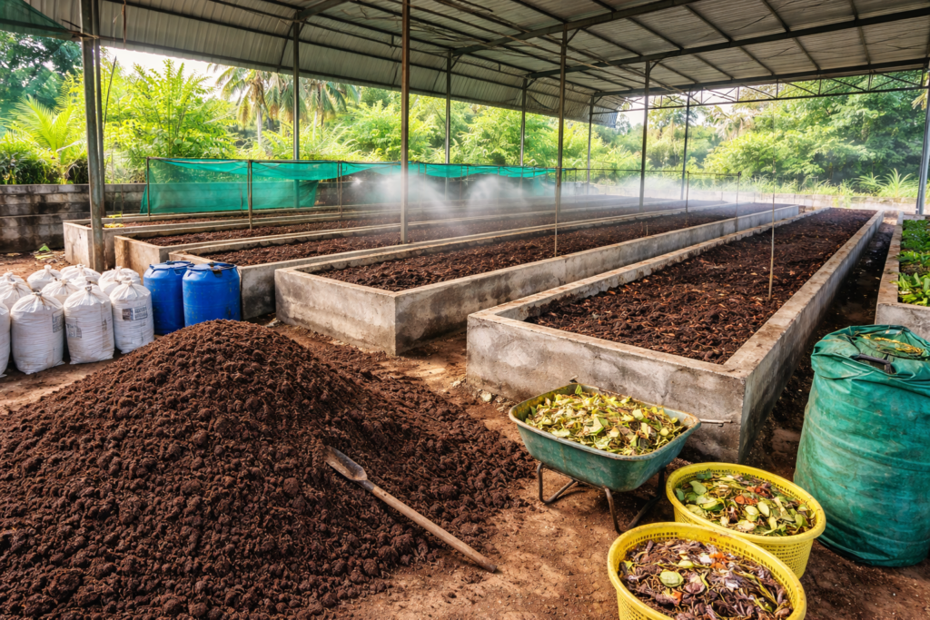 Vermicompost Production Unit – 2 MTDay Ahilyanagar